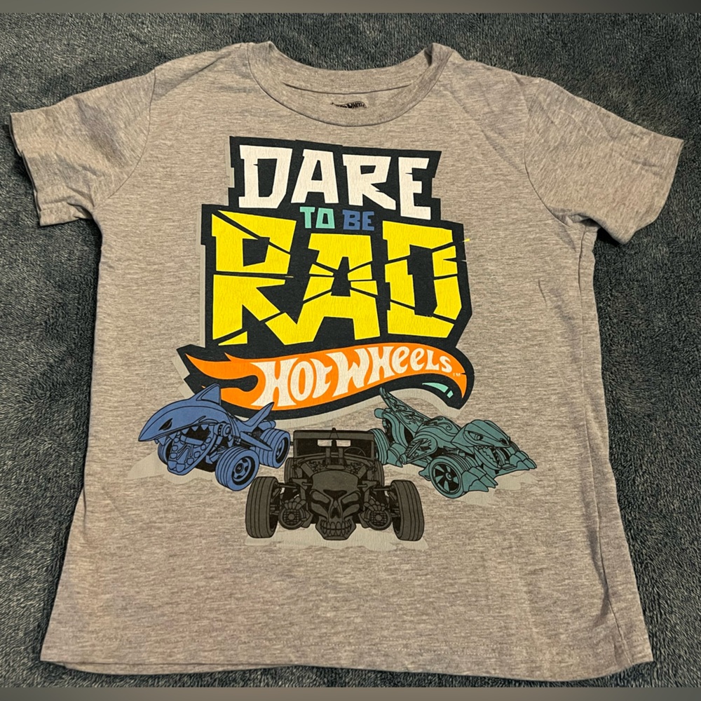 Kids Hot Wheels shirt